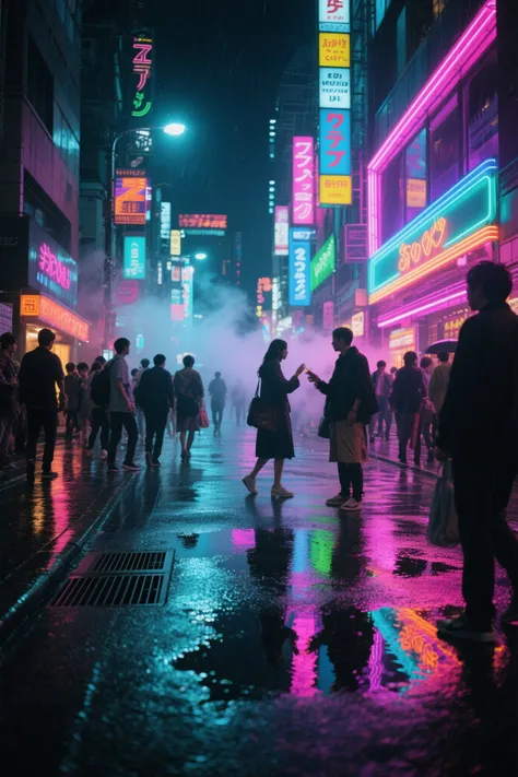 일본의 도심 유흥가